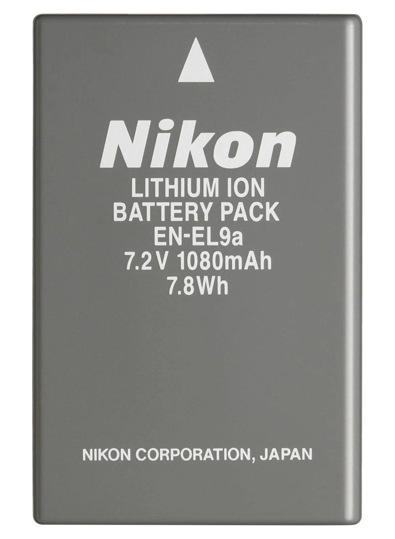 Nikon Nikon EN-EL9a Rechargeable Li-ion Battery Original for Nikon D60 D40 D40X D5000 D3000 MH-23 Grey  - Image 1
