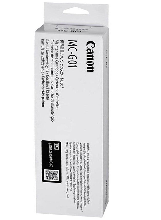 Canon MC-G01 Maintenance Cartridge for Canon MAXIFY GX7020 and GX6020 Inkjet Printers, 1 Pack black  - Image 1