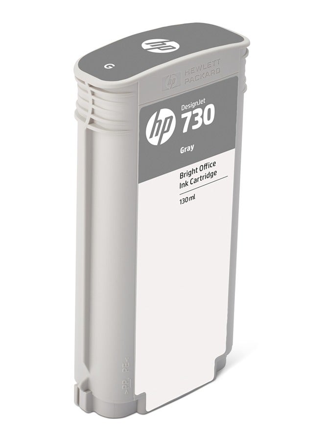 HP 730 Original Inkjet Ink Cartridge Grey, High-Quality P2V66A - Compatible with Designjet T1700 Series Printers, Professional Printing Solution, Fast-Drying, Crisp Lines grey - Image 2