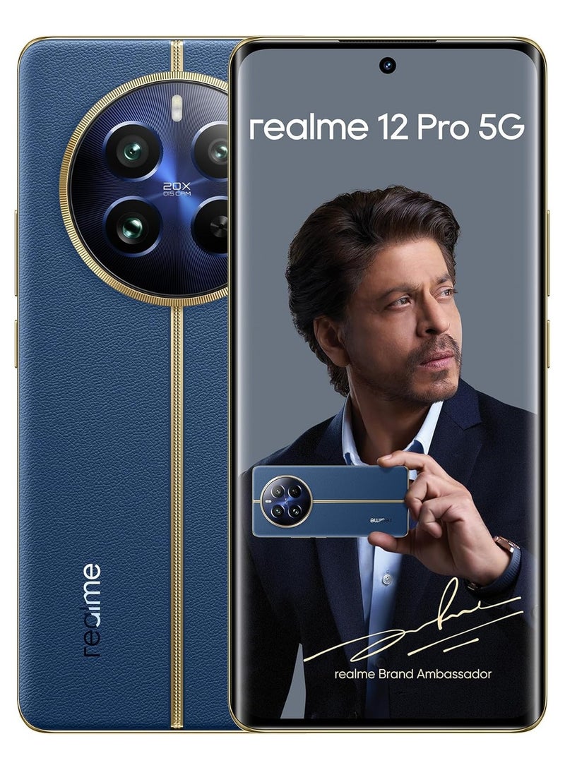 ريل مي 12 برو 5G ثنائي الشريحة 12 جيجابايت رام 512 جيجابايت أزرق تحت الماء - النسخة الدولية - Image 1