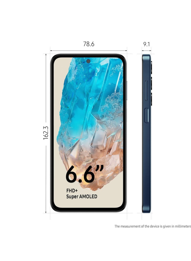 سامسونج Galaxy M35 5G 6GB RAM 128GB ROM Moonlight Blue - International Version - Image 1