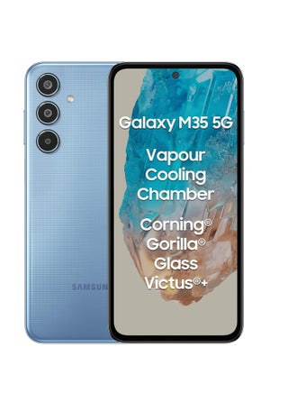 Galaxy M35 5G 6GB RAM 128GB ROM Day Break Blue - Indian Version - pnsku/N70177191V/45/_/1747638351/9f77ef64-6465-4b20-93e1-8e081bca1294