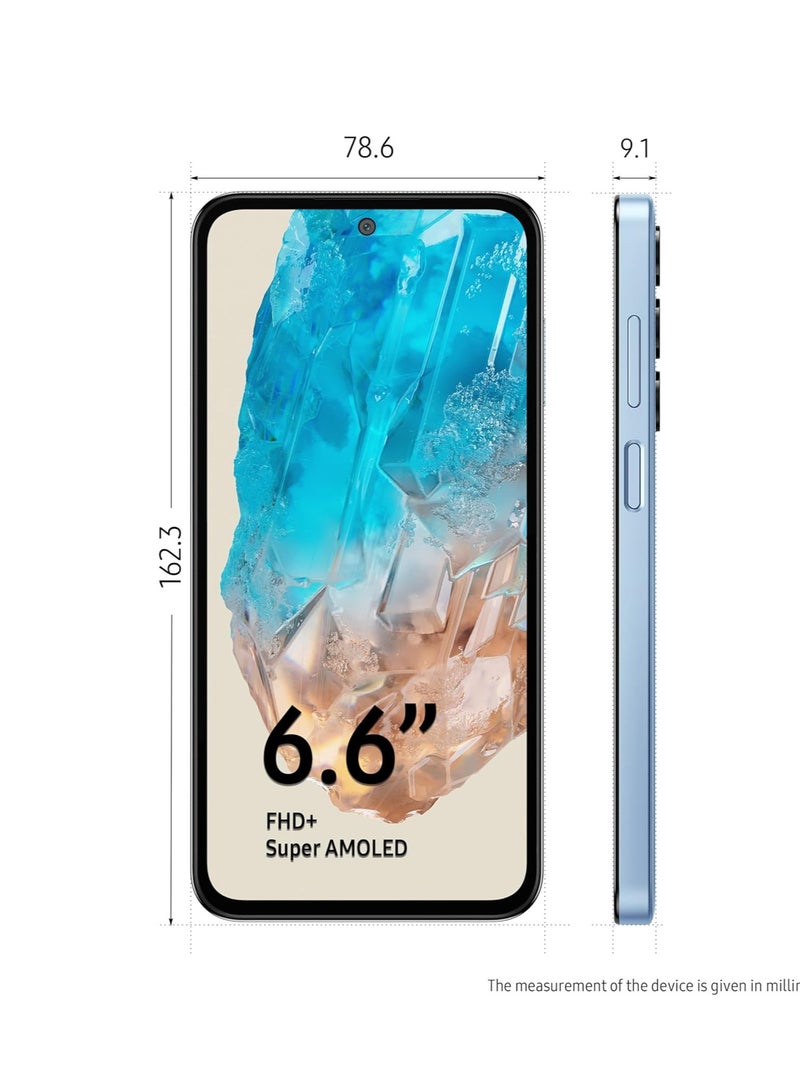 Samsung Galaxy M35 5G 6GB RAM 128GB ROM Day Break Blue - Indian Version  - Image 2