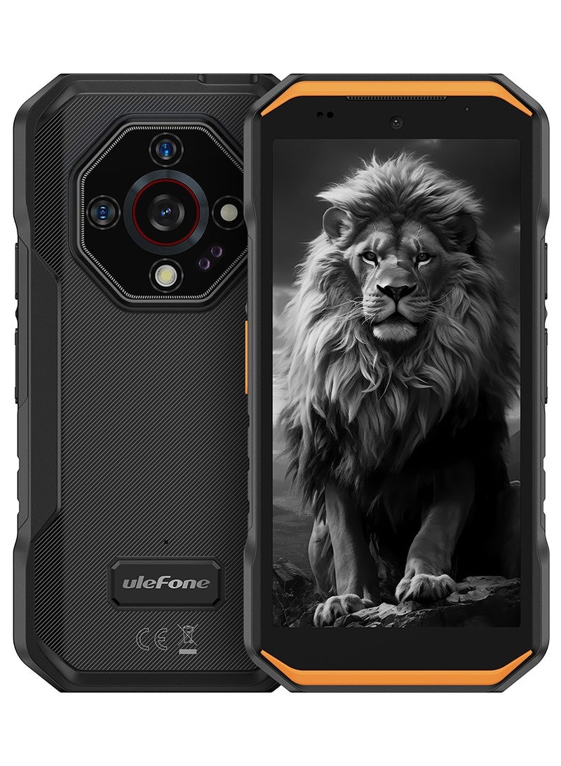 أوليفون ARMOR X32 PRO 5G 8GB RAM 256GB ROM |5500mAh BATTERY|5.65" HD+ DISPLAY|NFC|ANDROID 14-ORANGE - Image 3