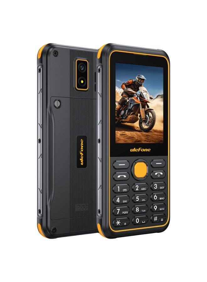 أوليفون ARMOR MINI 4|64MB RAM 128MB ROM|DUAL 4G SIM |2100mAh BATTERY-BLACK - Image 1