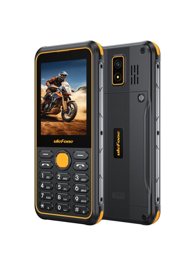 أوليفون ARMOR MINI 4|64MB RAM 128MB ROM|DUAL 4G SIM |2100mAh BATTERY-BLACK - Image 2