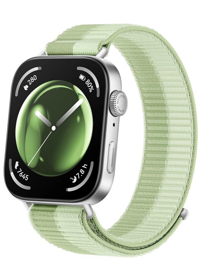 HUAWEI Official QuickLink Strap for Watch Fit 3 / Watch Fit 4 / Watch Fit 4 Pro – Easy One-Click Release, Secure Fit, Comfortable & Stylish Design Mint Green Mint Green  - Image 1