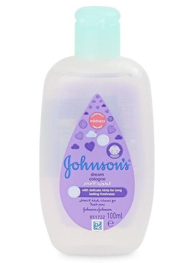 جونسون مجموعة من 4 من لوشن جونسون للأطفال، كولونيا دريم، بودرة الأطفال، جيل الأطفال برائحة خفيفة - Image 3