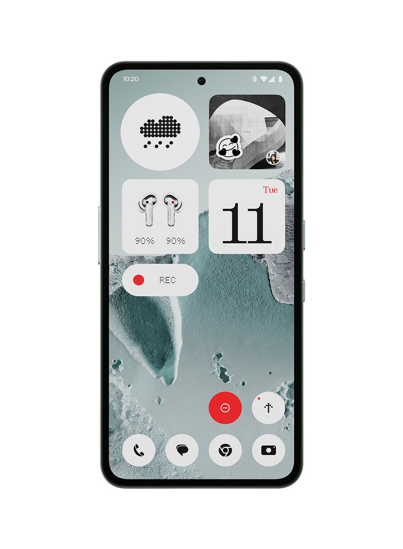 cmf by NOTHING Phone 2 Pro Dual SIM 5G Light Green 8GB RAM 128GB With Free Buds Pro - Middle East Version  - Image 2