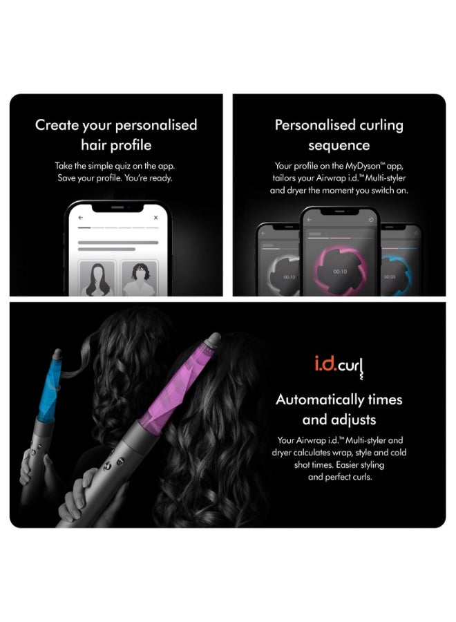 دايسون Airwrap i.d. Multi-Styler And Dryer Straight And Wavy Hair Bluetooth Enabled For Perfect Curls Strawberry Bronze/Blush Pink  - Image 4