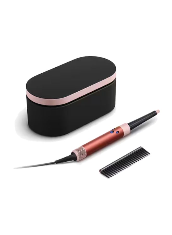 دايسون Airwrap i.d. Multi-Styler And Dryer Straight And Wavy Hair Bluetooth Enabled For Perfect Curls Strawberry Bronze/Blush Pink  - Image 3