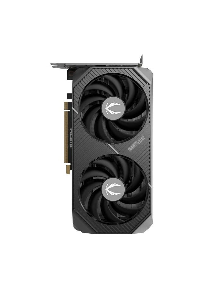 زوتاك GAMING GeForce RTX 5060 Ti 8GB GDDR7 Twin Edge OC Graphics Card, DLSS 4, Ray Tracing, IceStorm 2.0 Cooling, Dual-Fan, PCIe 8-Pin, Factory Overclocked, Metal Backplate, Compact SFF Design, FireStorm Utility Support | ZT-B50610H-10M  - Image 2