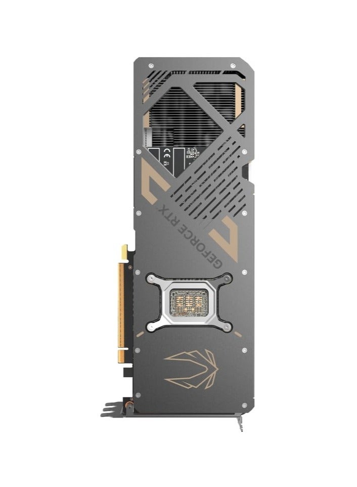 زوتاك GAMING GeForce RTX 5080 Solid Core 16GB GDDR7 Graphics Card, Blackwell 2.0 GPU, 10752 CUDA Cores, 2.64GHz Boost Clock, 256-bit, PCIe 5.0 x16, 360W TDP, IceStorm 3.0 Cooling, DLSS 4, HDMI 2.1b & 3x DP 2.1, SPECTRA 2.0 RGB, Triple-Fan Vapor Chamber, Dual BIOS, 3.5-Slot Design, GPU Support Bracket | ZT-B50800D2-10P  - Image 4