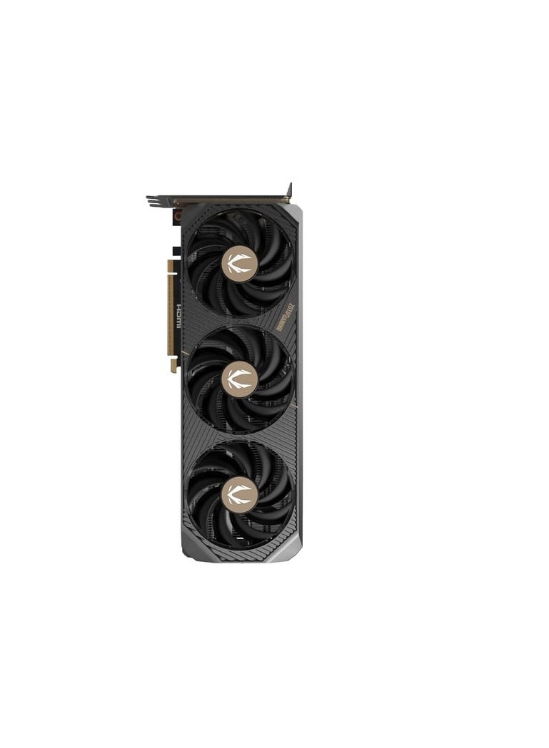 زوتاك GAMING GeForce RTX 5080 Solid Core 16GB GDDR7 Graphics Card, Blackwell 2.0 GPU, 10752 CUDA Cores, 2.64GHz Boost Clock, 256-bit, PCIe 5.0 x16, 360W TDP, IceStorm 3.0 Cooling, DLSS 4, HDMI 2.1b & 3x DP 2.1, SPECTRA 2.0 RGB, Triple-Fan Vapor Chamber, Dual BIOS, 3.5-Slot Design, GPU Support Bracket | ZT-B50800D2-10P  - Image 2