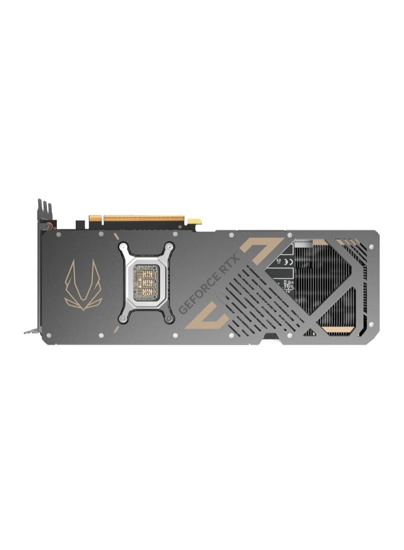 زوتاك GAMING GeForce RTX 5080 Solid Core 16GB GDDR7 Graphics Card, Blackwell 2.0 GPU, 10752 CUDA Cores, 2.64GHz Boost Clock, 256-bit, PCIe 5.0 x16, 360W TDP, IceStorm 3.0 Cooling, DLSS 4, HDMI 2.1b & 3x DP 2.1, SPECTRA 2.0 RGB, Triple-Fan Vapor Chamber, Dual BIOS, 3.5-Slot Design, GPU Support Bracket | ZT-B50800D2-10P  - Image 4