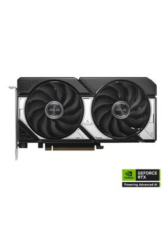 Dual GeForce RTX 5060 Ti OC 8GB GDDR7 Graphics Card, 2632 MHz Boost, Blackwell GPU, Dual Axial-tech Fans, Dual BIOS, 0dB Tech, DLSS 4, Reflex 2, G-SYNC, SFF Ready | 90YV0MP2-M0NA00