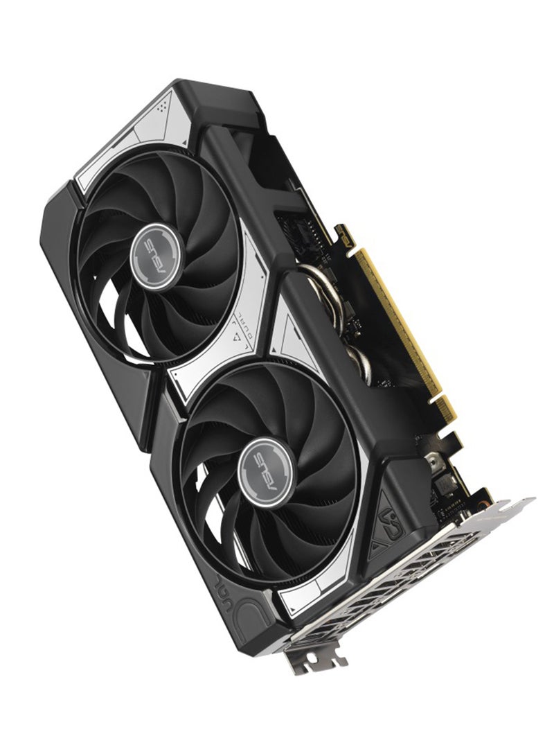 أسوس Dual GeForce RTX 5060 Ti OC 8GB GDDR7 Graphics Card, 2632 MHz Boost, Blackwell GPU, Dual Axial-tech Fans, Dual BIOS, 0dB Tech, DLSS 4, Reflex 2, G-SYNC, SFF Ready | 90YV0MP2-M0NA00  - Image 2