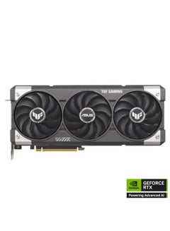 TUF Gaming GeForce RTX 5060 Ti OC Edition 8GB GDDR7 Graphics Card, 4608 CUDA Cores, 2.57 GHz Boost Clock, PCIe 5.0, 128-bit, 448 GB/s Bandwidth, Triple Axial-Tech Fans, Dual BIOS, Military-Grade Components, Ray Tracing, DLSS 4, HDMI 2.1b + 3× DP 2.1, 145W TDP, 8-Pin Power, GPU Tweak III, NVIDIA Reflex & Broadcast Support | 90YV0MR0-M0NA00