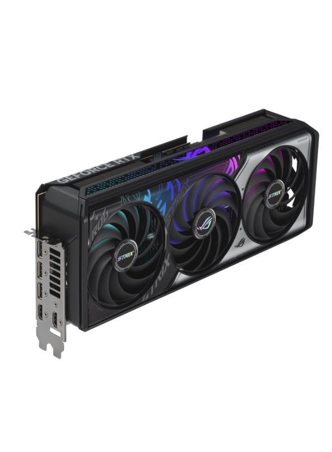 ASUS ROG Strix GeForce RTX 5070 OC Edition 12GB GDDR7 Gaming Graphics Card, PCIe 4.0, 2512MHz Boost, 192-bit, DLSS 4, Ray Tracing, HDMI 2.1, DP 2.1, Axial-Tech Fans, RGB, Dual BIOS, 16-pin Power, GPU Tweak III, 3.2-Slot Design | 90YV0M80-M0NA00 - Image 4