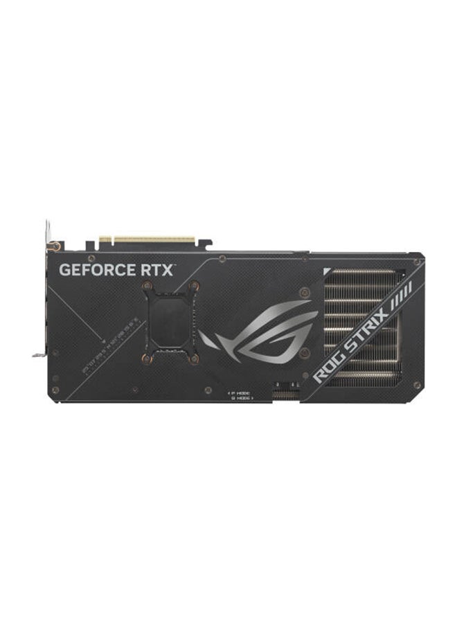 ASUS - ROG Strix GeForce RTX 5070 Ti OC Edition 16GB GDDR7 Graphics Card, 28Gbps, 256-bit, DLSS 4, Ray Tracing, 8960 CUDA Cores, Boost Clock 2452MHz, HDMI 2.1b x2, DP 2.1b x3, Max 8K, 300W TDP, 16-pin Power, 3.2-Slot, Axial-Tech Triple Fan, Vapor Chamber, 0dB Tech, RGB Aura Sync, GPU Tweak III, NVIDIA Reflex & G-SYNC, AI 1492 TOPS| 90YV0M90-M0NA00 - Image 1