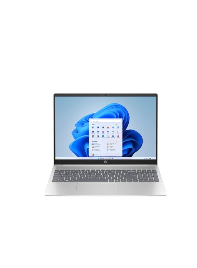 إتش بي Pavillion Laptop With 16-Inch Full HD Display, AMD Ryzen 7-8840U Processor/8GB RAM/512GB SSD/AMD Radeon Graphics/Windows 11 Home English Meteor Silver  - Image 1