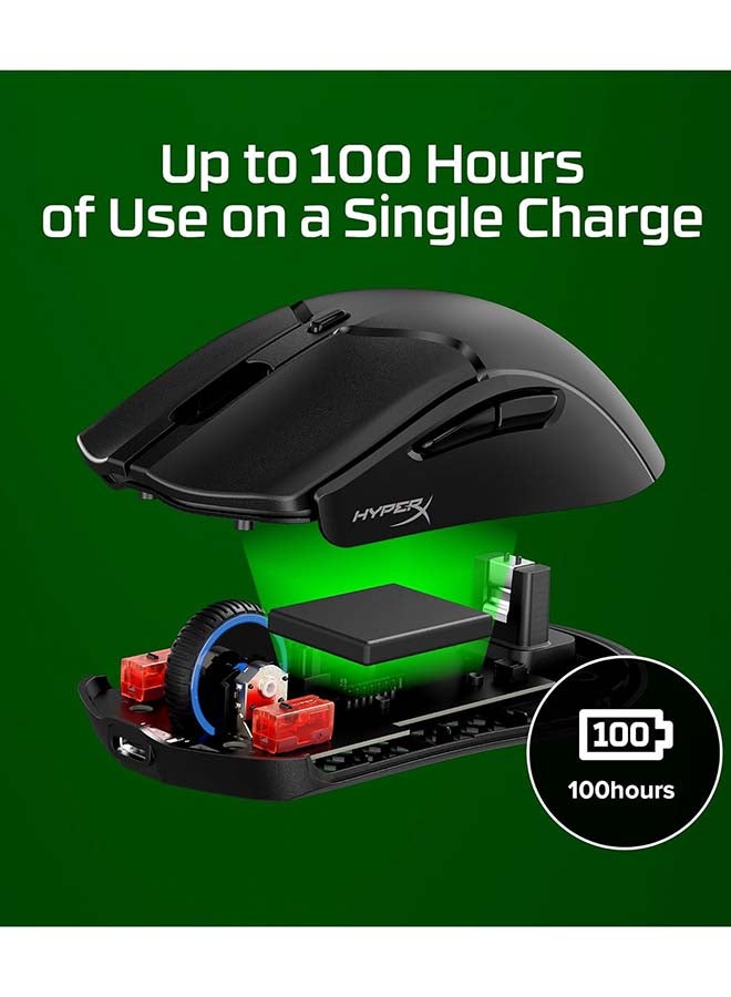 هايبركس ماوس الألعاب اللاسلكي الأسود Pulsefire Fuse من HyperX - Image 3