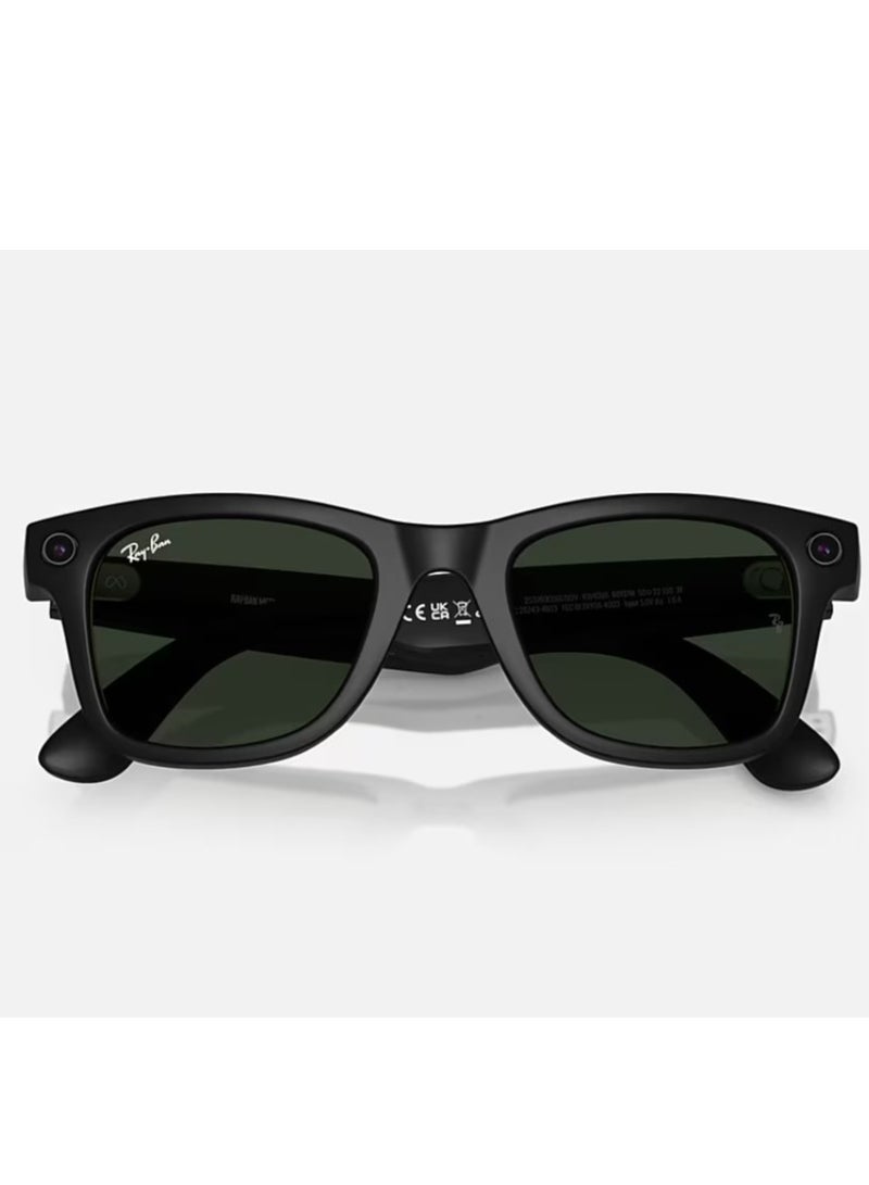 Meta RAYBAN RW 4008 601ST353 Smart Glasses F Matte Black/L Polar Gradient Graphite Black - Image 4