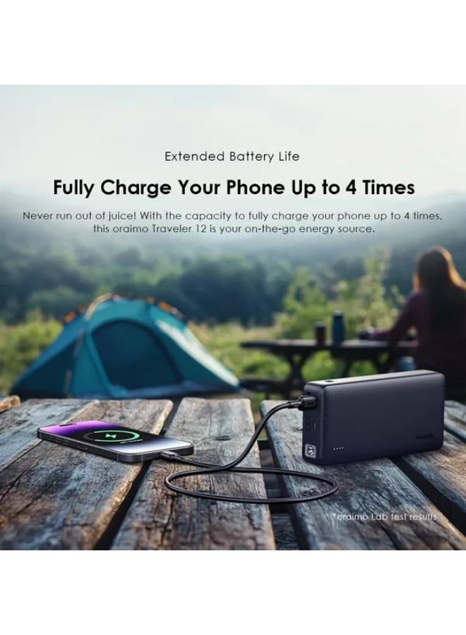Oraimo 20000 mAh Oraimo Traveler 12 20000mAh 12W Power Bank black  - Image 4