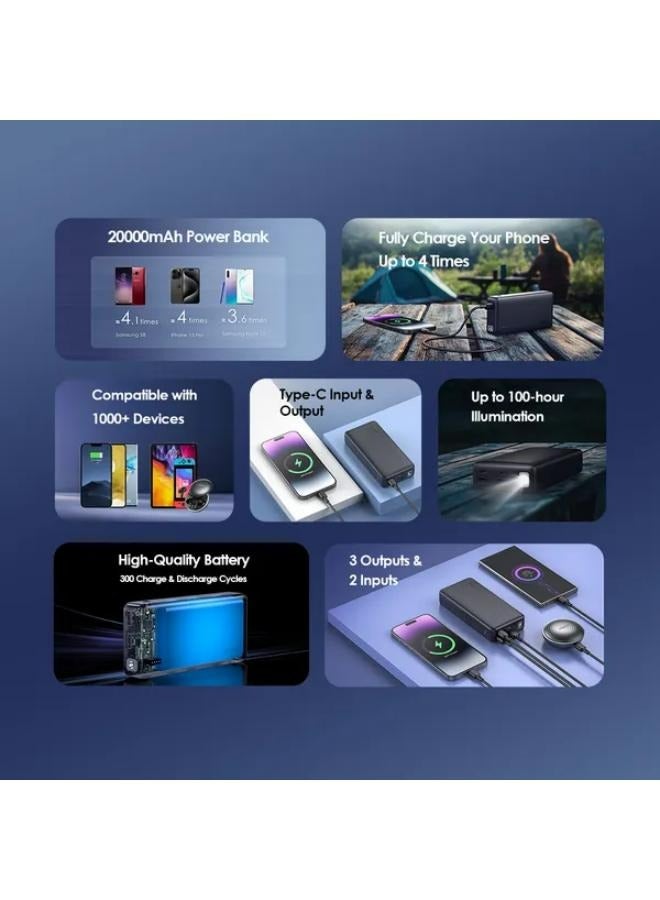 Oraimo 20000 mAh Oraimo Traveler 12 20000mAh 12W Power Bank black - Image 3