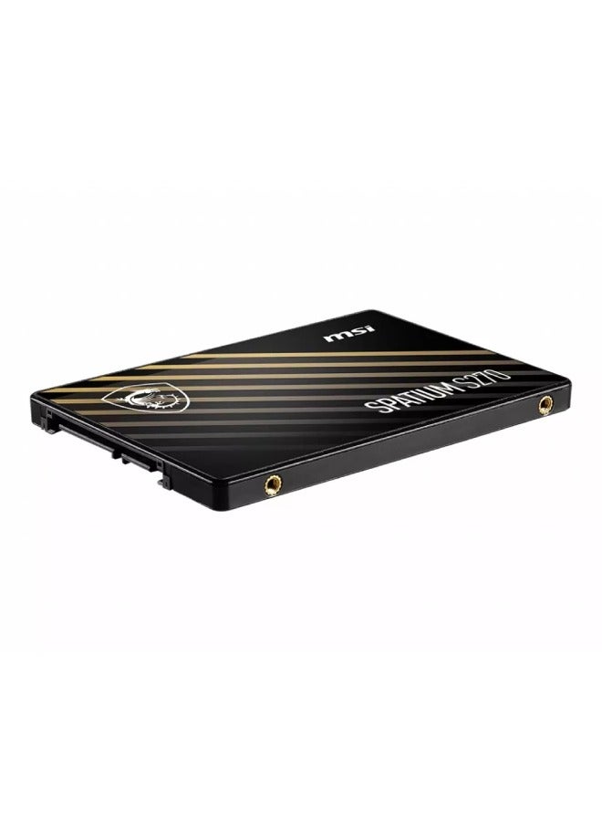 MSI SPATIUM S270 SATA 2.5 480GB - Internal Solid State Drive, Read  500MBs - Write 450 480 GB  - Image 4