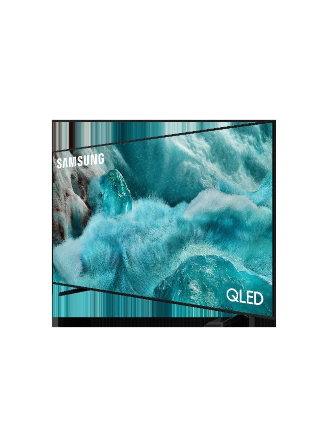 سامسونج 85-Inch QLED 4K TV, 4K Upscaling, Secured by Knox, Free contents by Samsung TV Plus QA85Q7FAAUXSA BLACK - Image 3