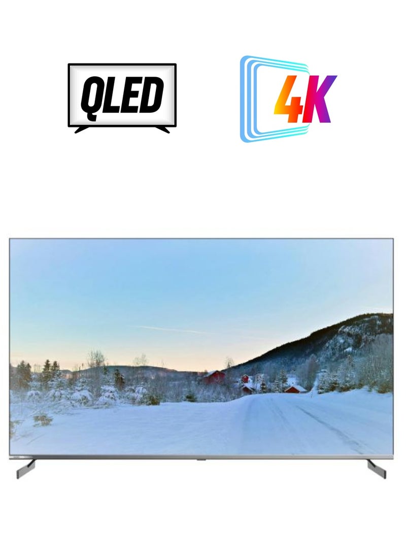CHiQ 65 Inch 4K Qled Dlg120Hz Tv U65QM9S Metal Grey - Image 1