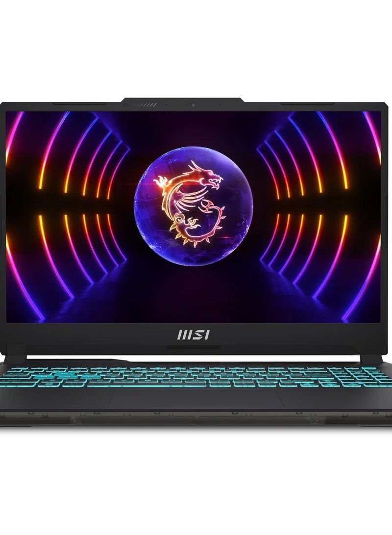إم اس أي MSI Cyborg 15 A13UDX Gaming & Content Creation Laptop | 15.6 Inch FHD 144Hz IPS | Intel Core i7-13620H | GeForce RTX 3050 6GB | 16GB DDR5 RAM | 512GB SSD | Blue Backlit Gaming Keyboard | 2-Yr Warranty | Translucent Black English/Arabic Translucent Black  - Image 2