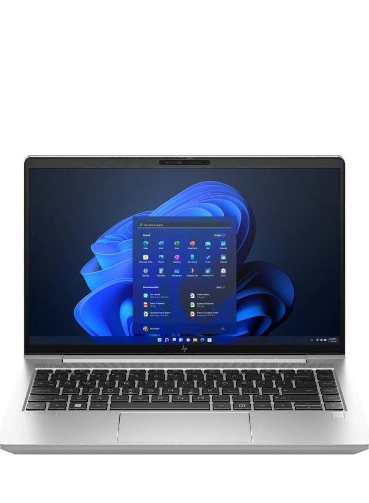 HP EliteBook 645 G10 Laptop With 14-Inch Display,AMD Ryzen 5 7530U Processor/32GB RAM/1TB SSD/AMD Radeon HD 8750M Graphics/Windows 11 Pro English Natural Silver  - Image 1
