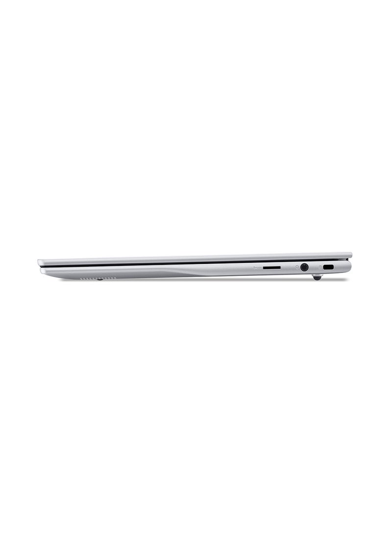 أيسر - Aspire Lite AL14 Laptop With 14-Inch Display, Core 3-N355 Processor/8GB RAM/512GB SSD/Intel Iris Xe Graphics/Windows 11 Home English/Arabic Light Silver - Image 1