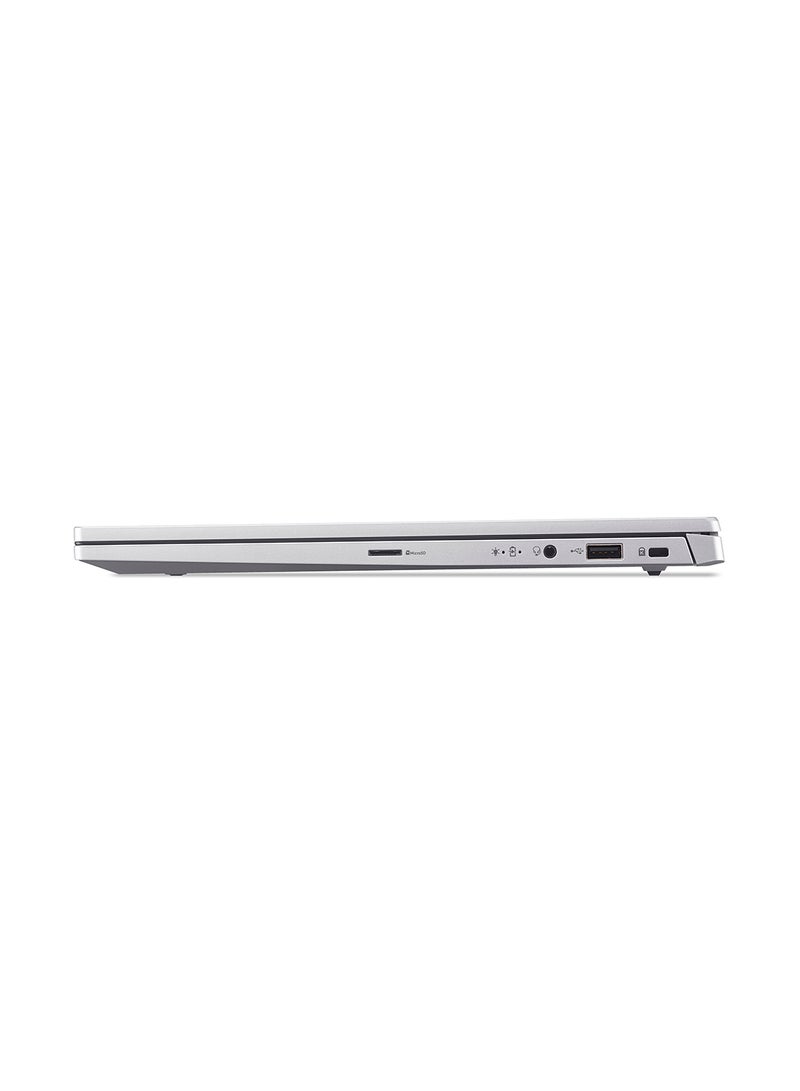 Acer Aspire Lite AL15 Laptop With 15.6-Inch FHD Display, AMD Ryzen 5-6600H Processor/8GB RAM/512GB SSD/AMD Radeon 660M Graphics/Windows 11 Home English/Arabic Light Silver  - Image 5