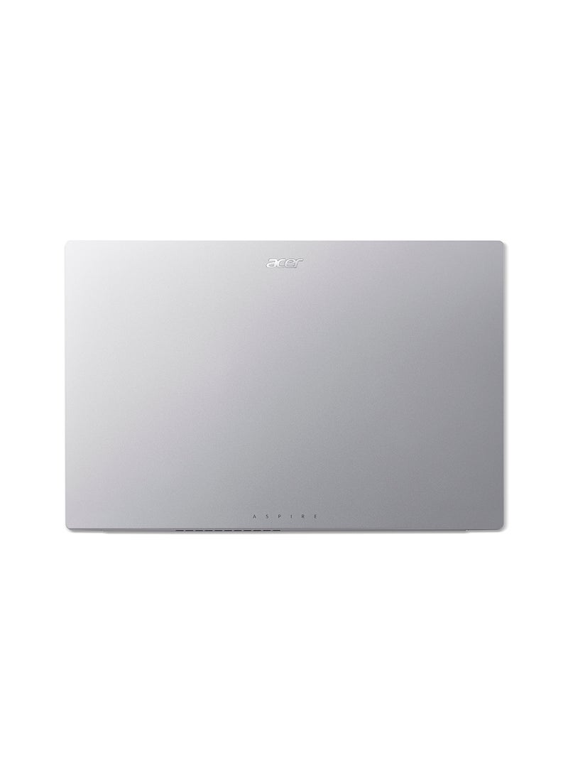 Acer Aspire Lite AL15 Laptop With 15.6-Inch FHD Display, AMD Ryzen 5-6600H Processor/8GB RAM/512GB SSD/AMD Radeon 660M Graphics/Windows 11 Home English/Arabic Light Silver  - Image 2