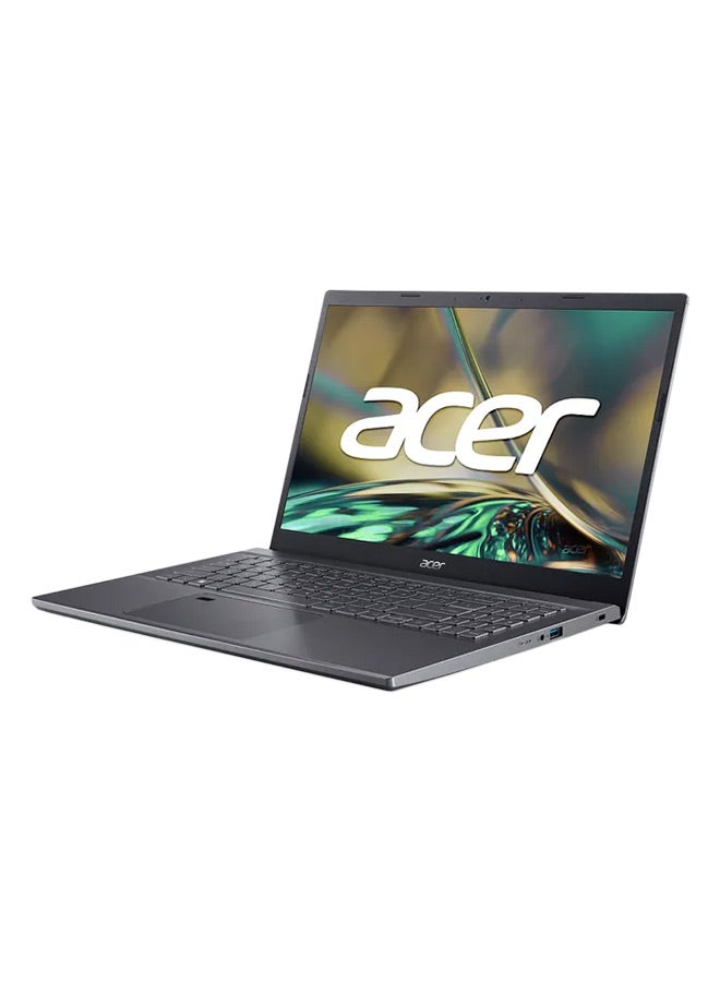 Acer Aspire 5 A515 Laptop With 15.6-Inch FHD Display, Core i5-1235U Processor/8GB RAM/512GB SSD/4GB Nvidia RTX2050 Graphics/Windows 11 Home English/Arabic Steel Gray  - Image 3