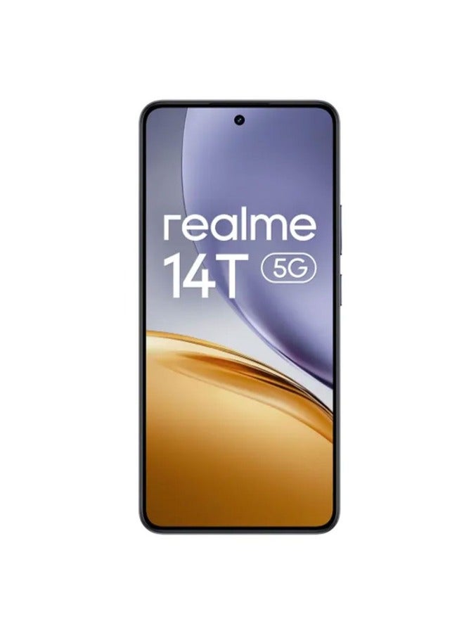 Realme 14T Dual SIM Obsidian Black 8GB RAM 256GB 5G - Middle East Version - Image 3