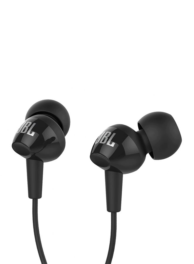 JBL Renewed - C100SI Stereo Wired In-Ear Headphones black - Image 2