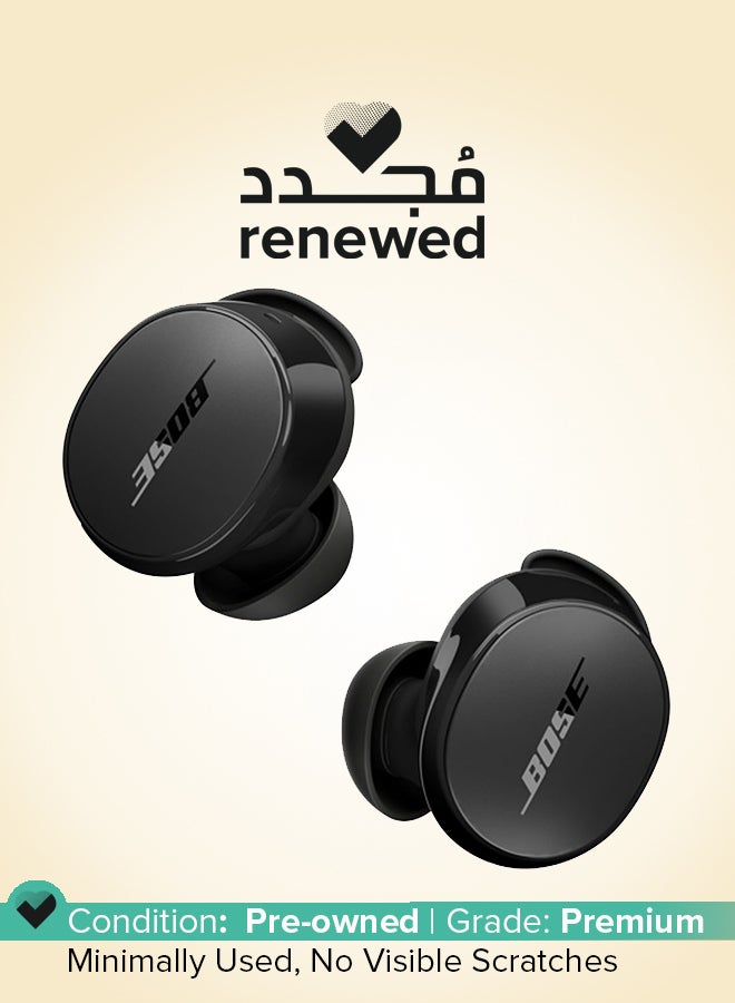 BOSE Renewed - QuietComfort Wireless Noise Cancelling Earbuds black  - Image 1