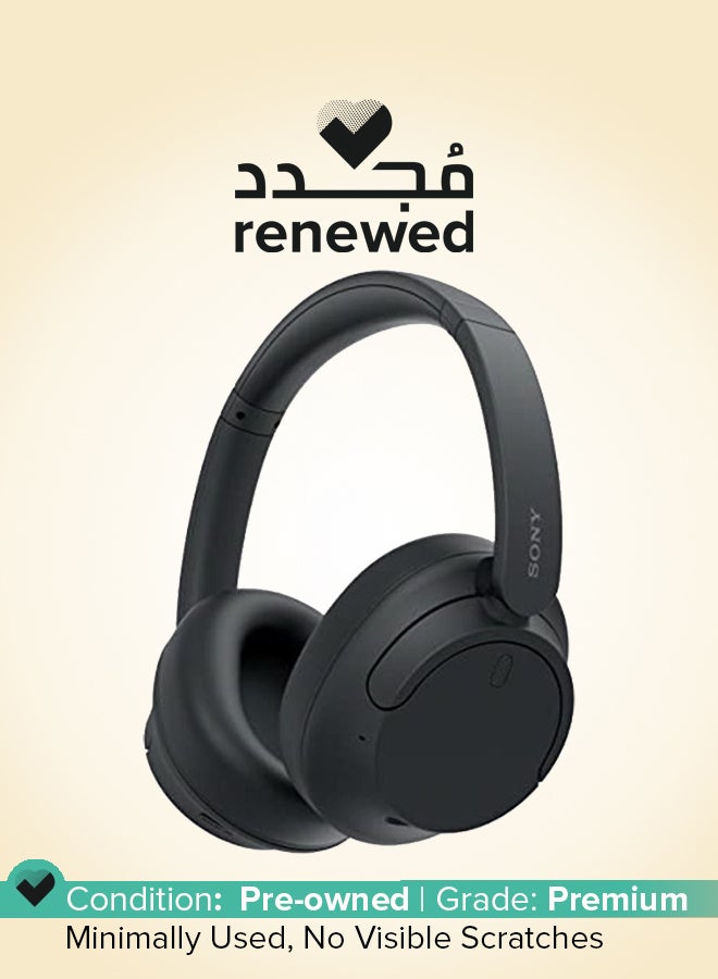 Sony Renewed - WH-CH720 Noise Cancelling Wireless Headphones Bluetooth Over The Ear With Mic For Phone Call black - Image 1