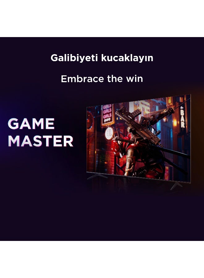 TCL 75 Inch Smart TV 4K QLED Colorful Quantum Crystal HDR 10+ Gaming Google TV, 60Hz, Dolby Vision Atmos, DTS Virtual X, MEMC, Voice Control, Game Master with Slim Design (2025 Model), 2 Year Warranty, 75T6C Black - Image 4