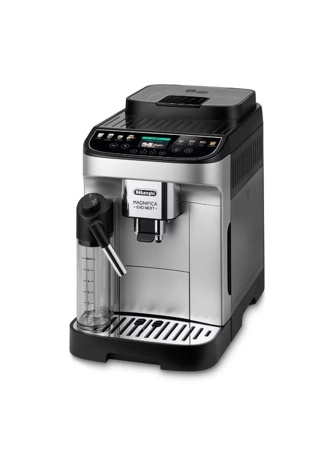De'Longhi Magnifica Bean To Cup Coffee Machine ECAM310.80.SB | Cappuccino, Espresso, Macchiato, Americano Maker | 1.8 liter Capacity 1.8 L 1450 W ECAM310.80.SB Silver/Black - Image 5