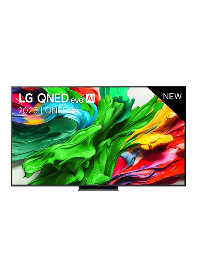 LG 75 Inch LG QNED AI QNED86 4K Smart TV AI Magic remote HDR10 webOS24 (2025) 75QNED86A6A black  - Image 1