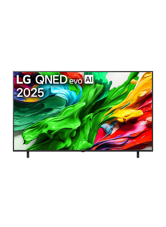 LG 75QNED86A6A 75 inch QNED evo MiniLED AI WebOS25 VRR 144hz 4K Smart TV alpha 8 AI Processor Gen2 AI Sound Pro with virtual 9.1.2 Dolby Vision / HDR10 / H [2025] 75QNED86A6A black  - Image 2