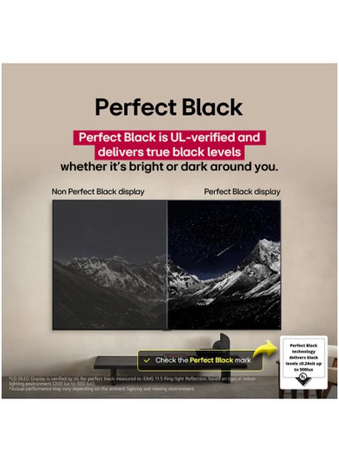 LG 55 Inch LG OLED evo AI B5 4K Smart TV 2025 OLED55B56LA black  - Image 5