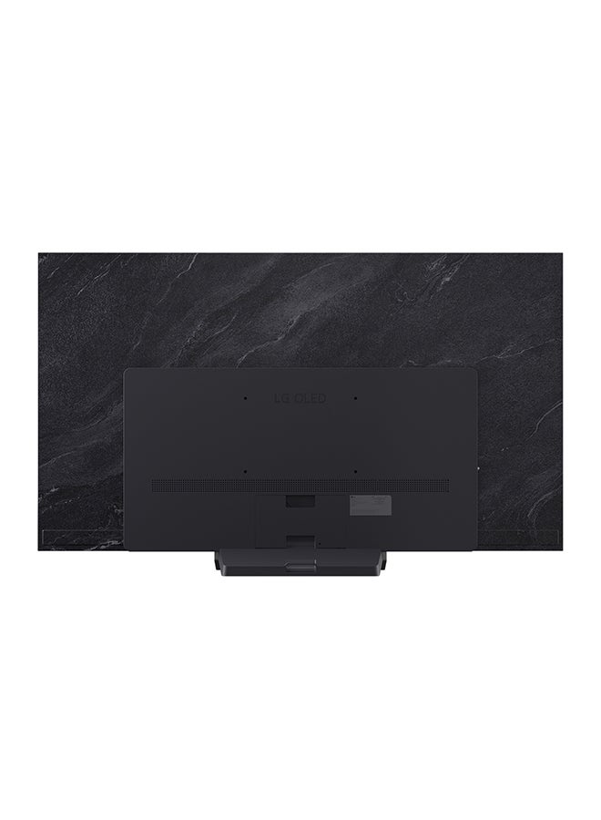 إل جي 77 inch OLED evo AI C5 4K VRR 144Hz 0.1ms Pixel Response Time, AMD FreeSync Premium Smart TV Ultra Slim Design AI Magic Remote webOS25 Dolby Vision / HDR10 / H / Dolby Atmos Model [2025], 2 Year Warranty, OLED77C56LA Black - Image 2