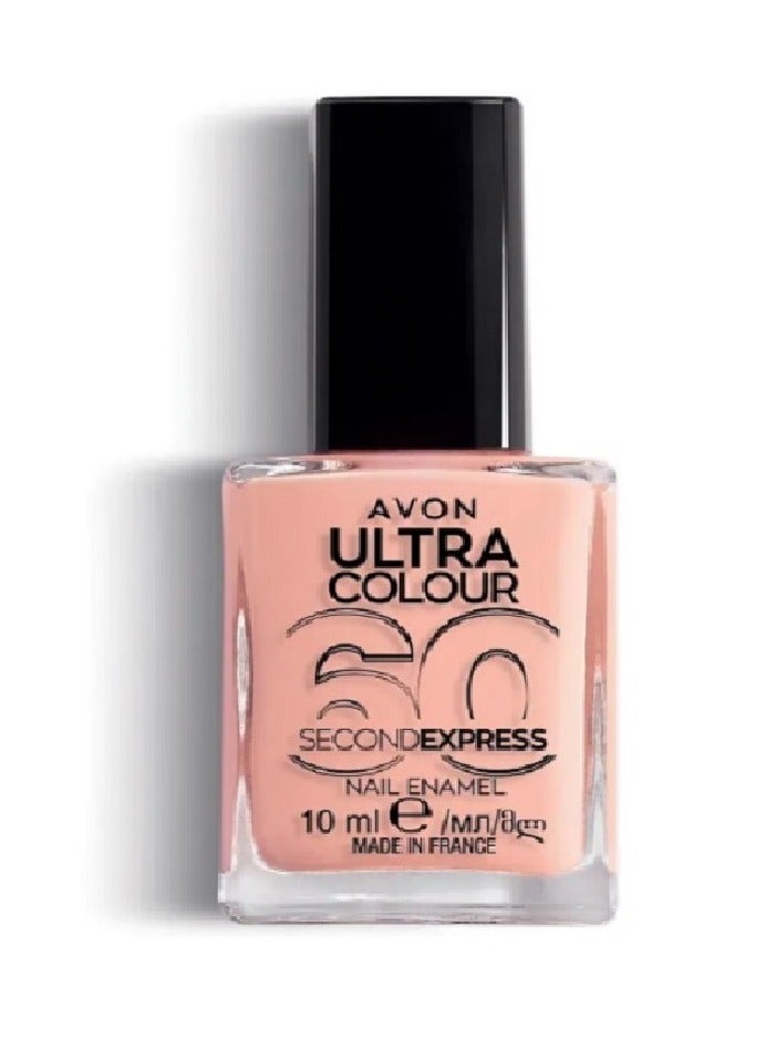 AVON Ultra Colour 60 Second Express Nail Enamel - Think Fast 10ml Pink - Image 1