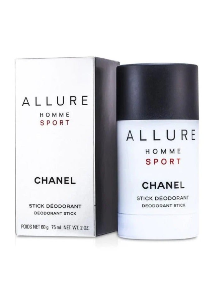 شانيل Allure Homme SPORT Deodorant Stick 60gm/75ml 2.0 Ozgrams - Image 1